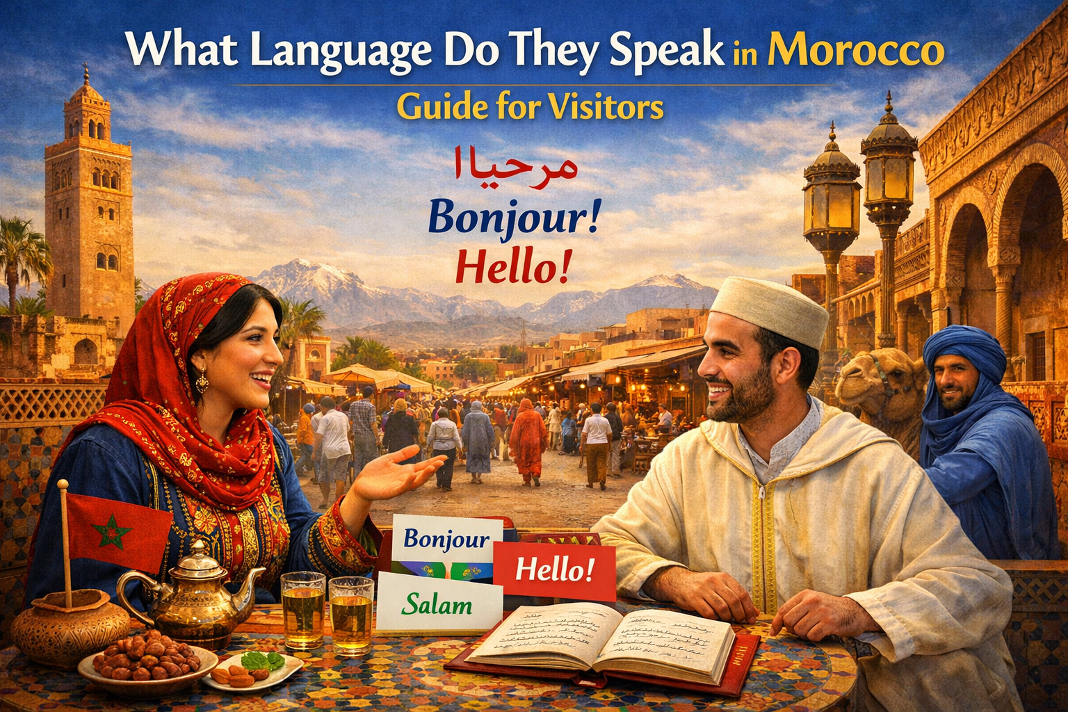 What Language Do They Speak in Morocco Guide for Visitors